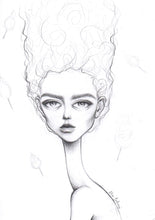 Load image into Gallery viewer, Cotton candy (preparatory sketch)
